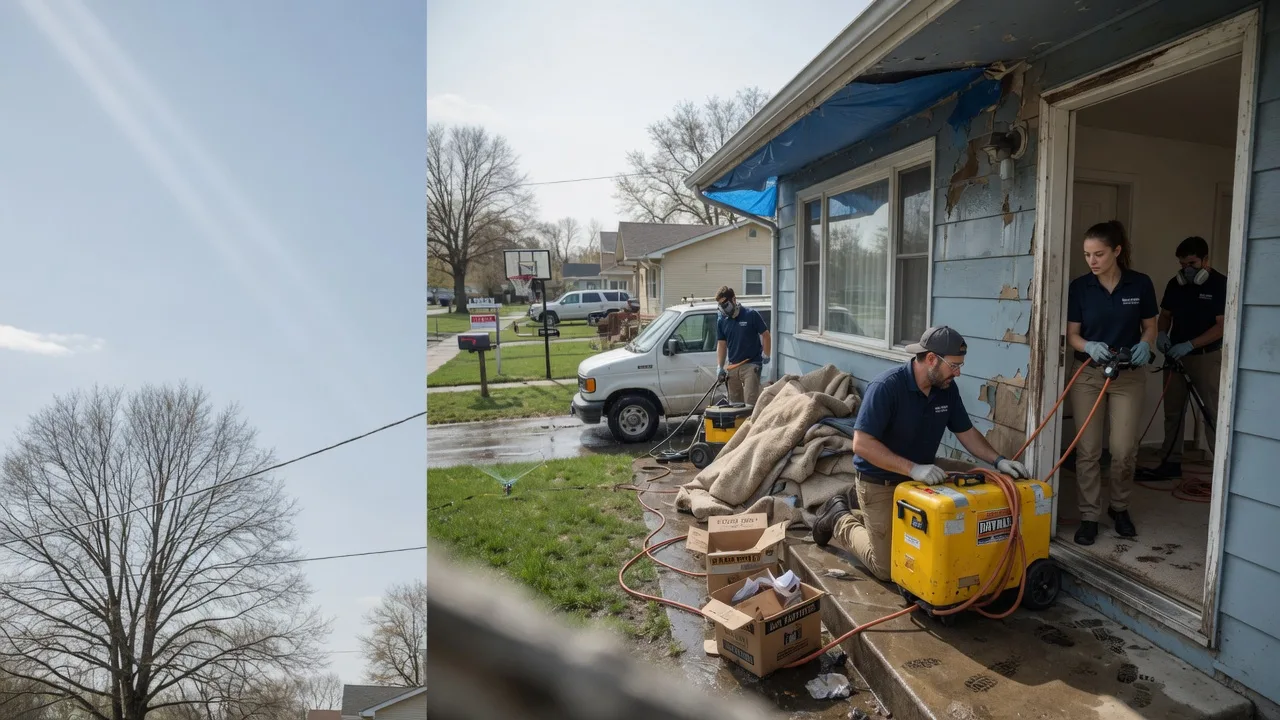 Basement Flood Cleanup in Frenchburg, KY near me